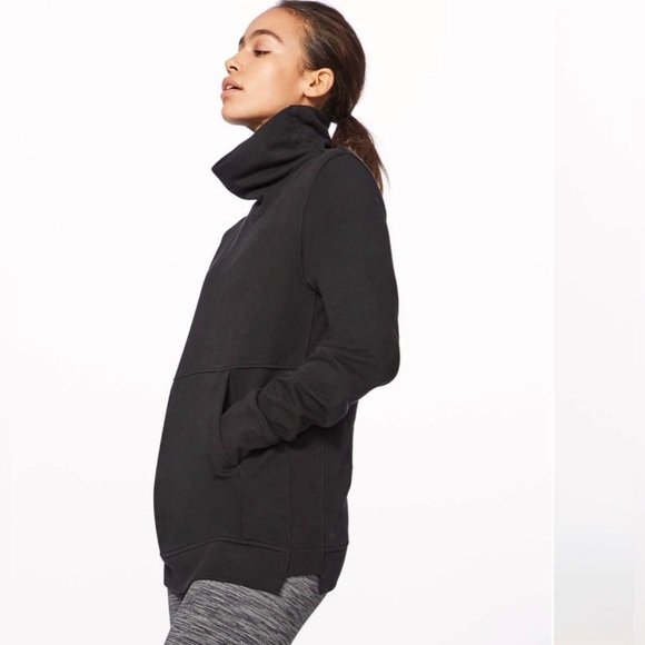 Lululemon Press Pause Pullover women’s size 4 Black - Picture 2 of 10